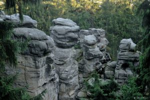 Ostaš table mountains - stolové hory